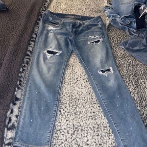 Skinny Blue jeans Stretchy